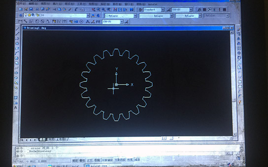 10齿轮绘图完成